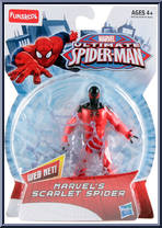 Scarlet Spider from Ultimate Spider-Man - Basic Series manufactured by Hasbro [Front]