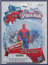 Spider-Man (Crime-Fightin') from Ultimate Spider-Man - Basic Series manufactured by Hasbro [Front]