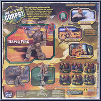 Recoil (Rapid Fire) from Ultra Corps! - Operation: Lion's Den manufactured by Lanard Toys [Back]