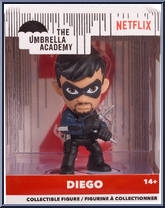 Diego from Umbrella Academy - Basic Series manufactured by Xtreme Play [Front]