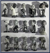 Silver Screen Edition from Universal Studios Monsters - Little Big Heads manufactured by Sideshow [Loose]