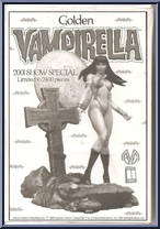 Vampirella (Golden) (Toy Show) from Vampirella - Exclusives manufactured by Moore [Front]