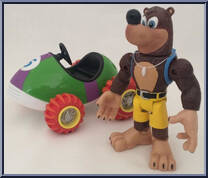 Banjo from Video Game Super Stars Presents - Diddy Kong Racing manufactured by Toy Biz [Loose]