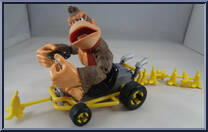 Donkey Kong from Video Game Super Stars Presents - Mario Kart 64 manufactured by Toy Biz [Loose]