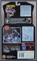 Leon Kennedy / Licker from Video Game Super Stars Presents - Resident Evil 2 manufactured by Toy Biz [Back]