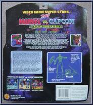 Spider-Man vs. Strider from Video Game Super Stars Presents - Marvel vs Capcom manufactured by Toy Biz [Back]