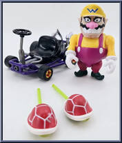 Wario from Video Game Super Stars Presents - Mario Kart 64 manufactured by Toy Biz [Loose]