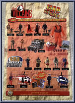 Mad Bomber from Villains - Boxed manufactured by 21st Century Toys [Back]
