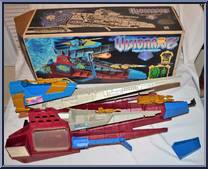 Dagger Assault with Reekon from Visionaries - Darkling Lords - Vehicles manufactured by Hasbro [Loose]