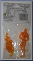 Transparent Orange from Vitruvian H.A.C.K.S - Blanks manufactured by Boss Fight Studio [Back]