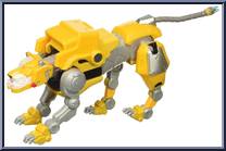 Yellow Lion Action Figure