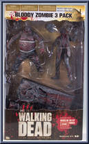Bloody Zombie 3-Pack Action Figure