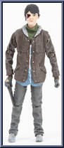 Carl Grimes from Walking Dead - Comic Series 4 manufactured by McFarlane [Loose]
