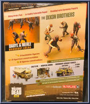 Daryle & Merle Woodbury Arena from Walking Dead - Construction Sets manufactured by McFarlane [Back]