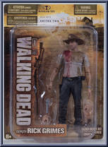 Deputy Rick Grimes (Bloody) from Walking Dead - TV Series  2 manufactured by McFarlane [Front]