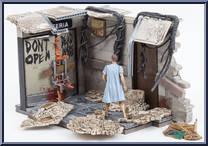 Hospital Doors from Walking Dead - Construction Sets manufactured by McFarlane [Loose]