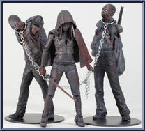 Michonne with Zombie Pets (Bloody 3 Pack) Action Figure