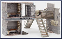 Prison Catwalk from Walking Dead - Construction Sets manufactured by McFarlane [Loose]