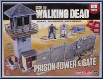 Prison Tower & Gate from Walking Dead - Construction Sets manufactured by McFarlane [Front]
