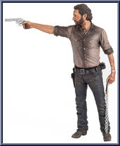 Rick Grimes (Vigilante) (Deluxe) from Walking Dead - 10" Scale manufactured by McFarlane [Loose]