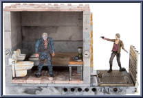 Upper Prison Cell from Walking Dead - Construction Sets manufactured by McFarlane [Loose]