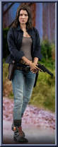 Maggie Rhee from Walking Dead - Basic Series manufactured by Threezero [Loose]