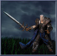 Prince Arthas from Warcraft - Series 1 manufactured by Toycom [Blizzard]