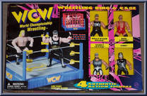Wrestling Ring / Cage / 4 Figures