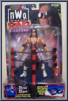 Bret Hart from WCW - Ring Fighters - Corner manufactured by Toy Biz [Front]