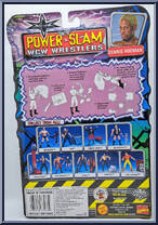 Dennis Rodman from WCW - Power Slam manufactured by Toy Biz [Back]