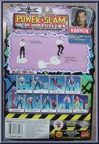 Kanyon from WCW - Power Slam manufactured by Toy Biz [Back]