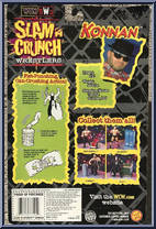 Konnan from WCW - Slam 'N Crunch manufactured by Toy Biz [Back]