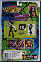 Sting from WCW - Gross-Out Wrestlers manufactured by Toy Biz [Back]
