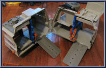 Battle Base Playset from Wheeled Warriors - Lightning League manufactured by Mattel [Loose]