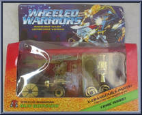 Gun Grinner from Wheeled Warriors - Monster Minds manufactured by Mattel [Front]