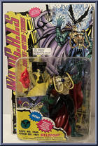 Helspont (in Daemonite Ceremonial Battle Dress) from Wildcats - Basic Series manufactured by Playmates [Front]