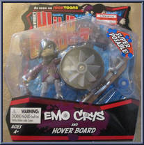 Emo Crys and Hover Board Action Figure
