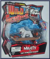 Meaty and Gas Powered Board Action Figure