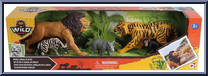 Jungle Animal Playset from Wild Quest - Basic Series manufactured by Chap Mei [Front]