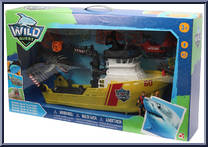 Shark Ship Playset from Wild Quest - Basic Series manufactured by Chap Mei [Front]