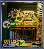 Tiger from Wild Quest - Endangered Animal manufactured by Chap Mei [Front]