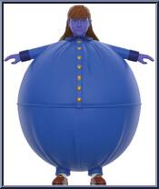 Violet Beauregarde (Blueberry) Action Figure