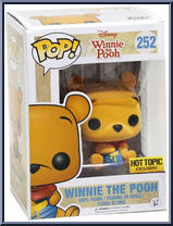 Winnie the Pooh (Sitting) (Flocked) from Winnie the Pooh - Pop! Vinyl Figures manufactured by Funko [Front]