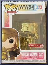 Wonder Woman (Golden Armor) (Gold Chrome) from Wonder Woman - WW84 Pop! manufactured by Funko [Front]