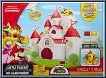 Castle Playset (Bowser) from World of Nintendo - Playsets manufactured by Jakks Pacific [Front]