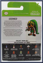 Deku Lnk (Zelda) from World of Nintendo - Series 1-2 manufactured by Jakks Pacific [Back]