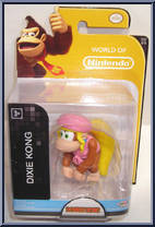 Dixie Kong (Donkey Kong) from World of Nintendo - Series 1-5 manufactured by Jakks Pacific [Front]