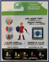 Link in Goron Tunic from World of Nintendo - Series 2-3 manufactured by Jakks Pacific [Back]