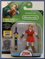 Link in Goron Tunic from World of Nintendo - Series 2-3 manufactured by Jakks Pacific [Front]