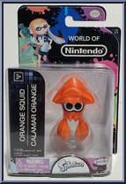 Orange Squid from World of Nintendo - Series 2-3 manufactured by Jakks Pacific [Front]
